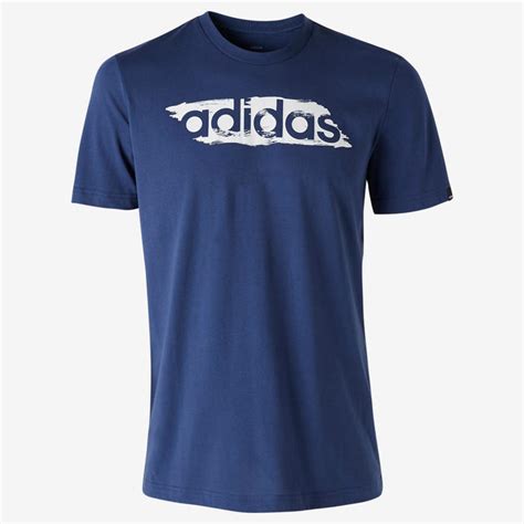 adidas shirt blauw heren|Blauwe adidas T.